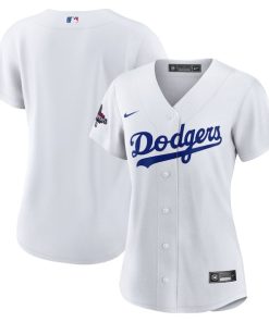 Los Angeles Dodgers Nike Women's 2024 World Series Champions Home Replica Jersey - White