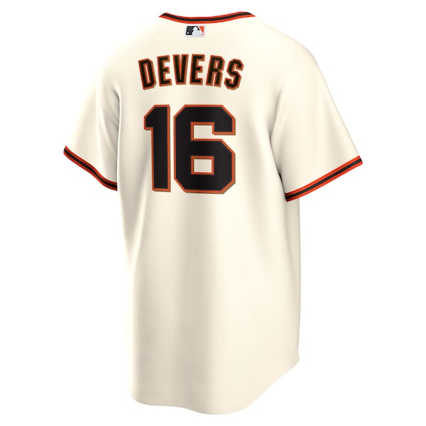 Rafael Devers San Francisco Giants Nike Home Replica Player Jersey - White - Image 3