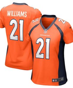 K'Waun Williams Denver Broncos Nike Women's Game Jersey - Orange