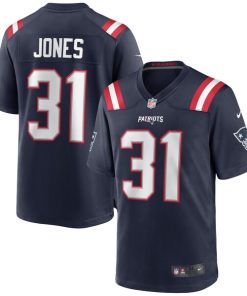 Jonathan Jones New England Patriots Nike Game Jersey - Navy