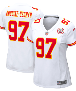 Felix Anudike-Uzomah Kansas City Chiefs Nike Women's Team Game Jersey - White