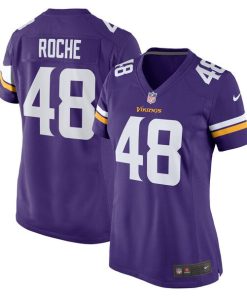 Quincy Roche Minnesota Vikings Nike Women's Team Game Jersey -  Purple