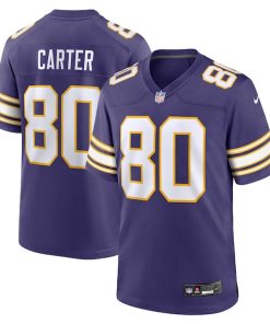 Cris Carter Minnesota Vikings Nike Classic Retired Player Game Jersey - Purple