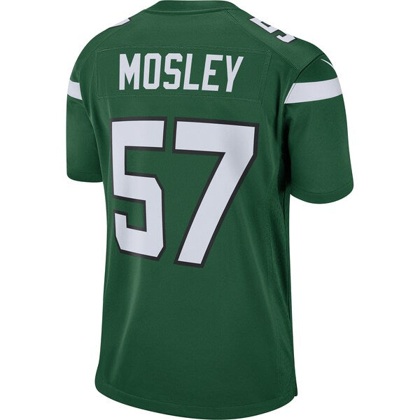 C.J. Mosley New York Jets Nike Game Jersey - Gotham Green/White - Image 4