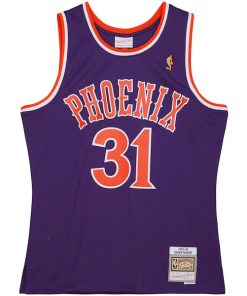 Alternative view of Shawn Marion Phoenix Suns 2001/02 Hardwood Classics Swingman Jersey - Purple