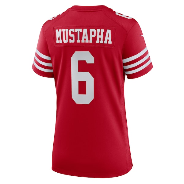 Malik Mustapha San Francisco 49ers Nike Women's Game Jersey - Scarlet - Image 4