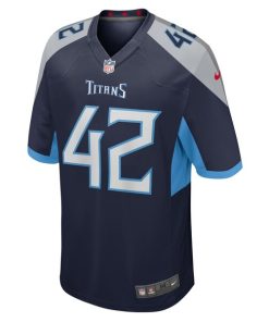 Alternative view of Caleb Murphy Tennessee Titans Nike Team Game Jersey -  Navy