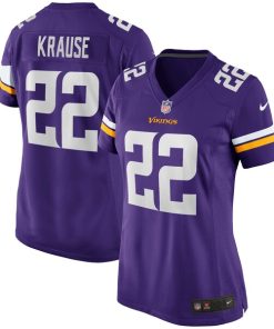 Paul Krause Minnesota Vikings Nike Women's Game Retired Player Jersey - Purple