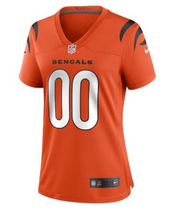 Alternative view of Cincinnati Bengals Nike Women's Alternate Game Custom Jersey - Orange