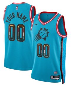 Phoenix Suns Nike Unisex 2022/23 Swingman Custom Jersey - City Edition - Turquoise