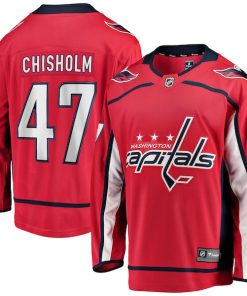 Declan Chisholm Washington Capitals  Home Breakaway Jersey - Red