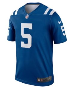 Alternative view of Anthony Richardson Sr. Indianapolis Colts Nike Team  Legend Jersey - Royal