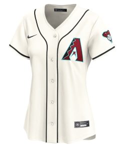 Alternative view of Arizona Diamondbacks Nike Women's #1 Mom Home Limited Jersey - White