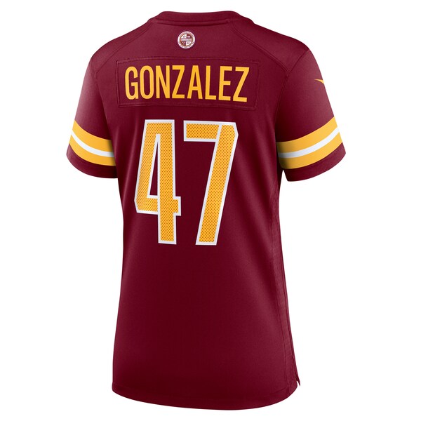 Zane Gonzalez Washington Commanders Nike Women's Game Jersey - Burgundy - Image 3