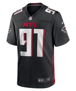 Alternative view of Demone Harris Atlanta Falcons Nike  Game Jersey -  Black