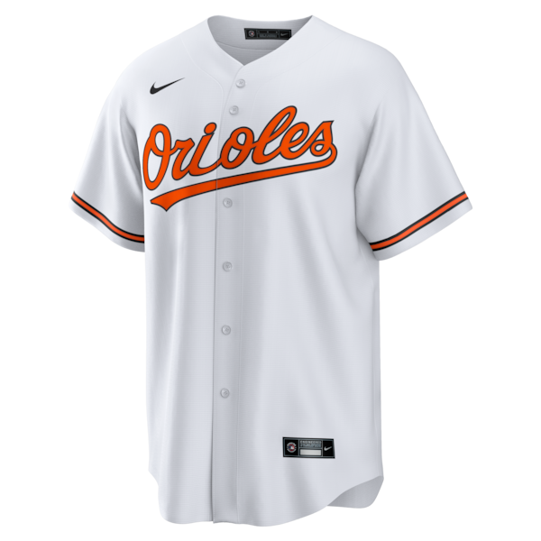 Cal Ripken Jr. Baltimore Orioles Nike Home Retired Player Replica Jersey - White - Image 2
