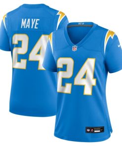 Marcus Maye Los Angeles Chargers Nike Women's Team Game Jersey -  Powder Blue