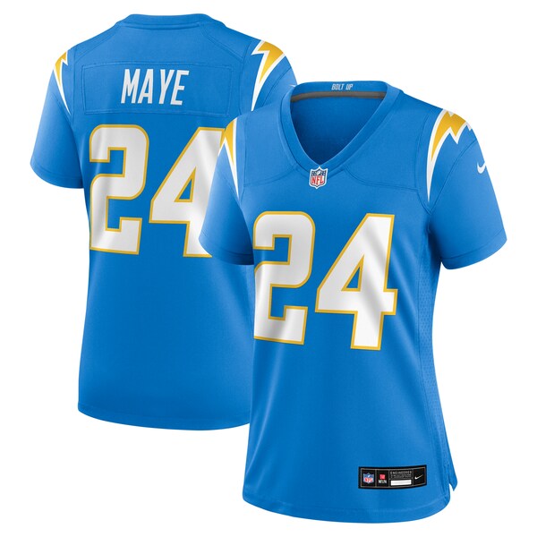 Marcus Maye Los Angeles Chargers Nike Women's Team Game Jersey - Powder Blue