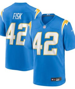 Tucker Fisk Los Angeles Chargers Nike Team Game Jersey -  Powder Blue