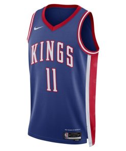 Alternative view of Domantas Sabonis Sacramento Kings Nike Unisex 2024/25 Swingman Player Jersey - City Edition - Blue