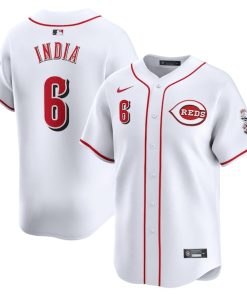 Jonathan India Cincinnati Reds Nike Home Limited Player Jersey - White