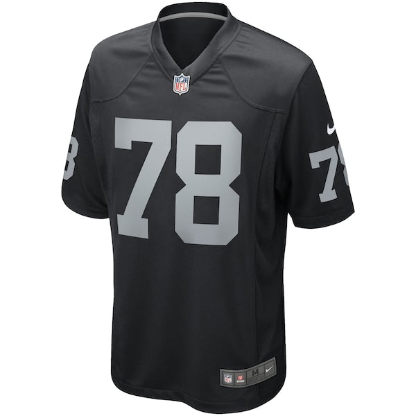 Art Shell Las Vegas Raiders Nike Game Retired Player Jersey - Black - Image 2