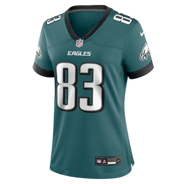 Jahan Dotson Philadelphia Eagles Nike Women's Team Game Jersey - Midnight Green - Image 2
