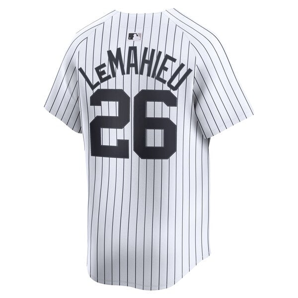 DJ LeMahieu New York Yankees Nike Home Limited Player Jersey - White - Image 3