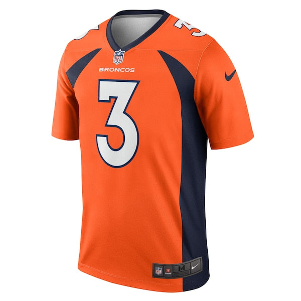 Russell Wilson Denver Broncos Nike Legend Jersey - Orange - Image 2