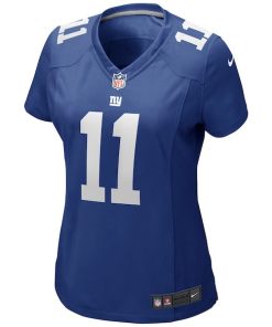Alternative view of Phil Simms New York Giants Nike Women's Game Retired Player Jersey - Royal