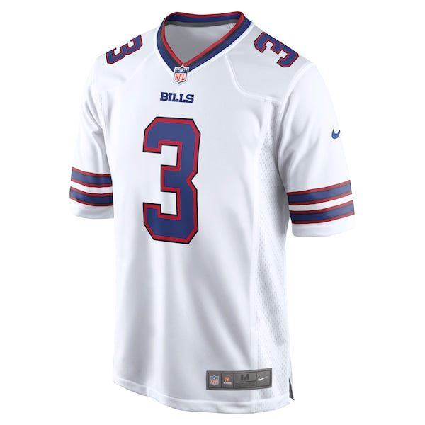 Damar Hamlin Buffalo Bills Nike Game Jersey - White/Royal - Image 3