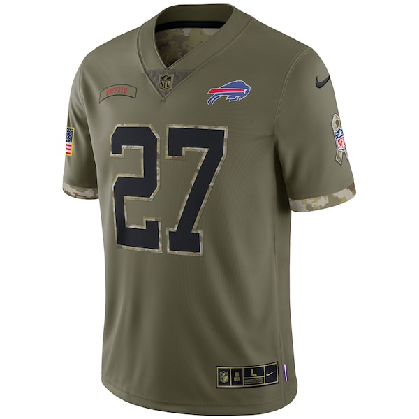 Tre'Davious White Buffalo Bills Nike 2022 Salute To Service Limited Jersey - Olive - Image 2