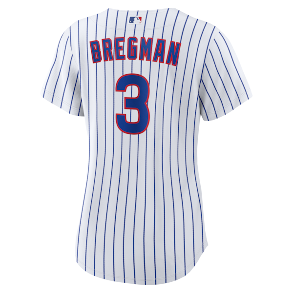 Alex Bregman Chicago Cubs Nike Women's Home Replica Jersey - White - Image 3