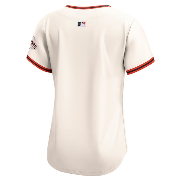 San Francisco Giants Nike Women's Home Limited Jersey - Cream - Image 3