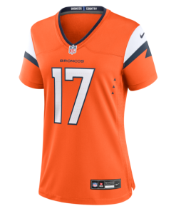 Alternative view of Lil'Jordan Humphrey Denver Broncos Nike Women's Team Game Jersey -  Orange