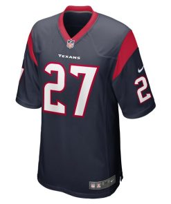 Alternative view of Alex Austin Houston Texans Nike Team Game Jersey -  Navy