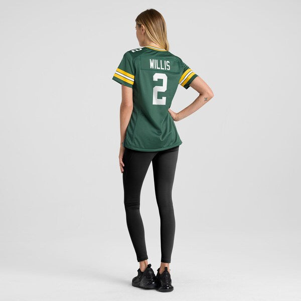 Malik Willis Green Bay Packers Nike Women's Game Jersey - Green - Image 6