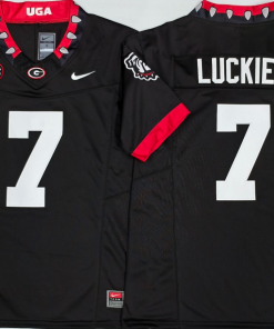 LUCKIE NCAAGeorgia Bulldogs Nike Vapor Limited Jersey