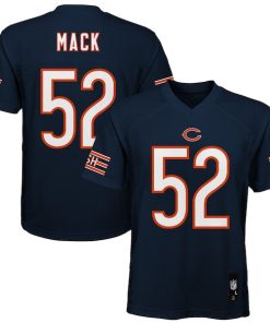 Khalil Mack Chicago Bears Youth Replica Player Jersey - Navy