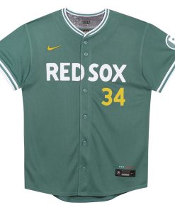 Alternative view of David Ortiz Boston Red Sox Nike Preschool 2025 City Connect Limited Retired Player Jersey - Green