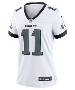 Alternative view of A.J. Brown Philadelphia Eagles Nike Women's Alternate Player Game Jersey - White