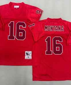Joe Montana San Francisco 49ers Authentic Throwback Retired Player Jersey