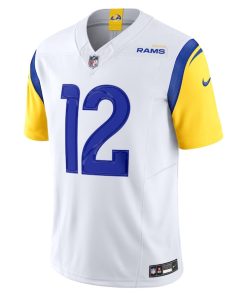Alternative view of Puka Nacua Los Angeles Rams Nike Vapor F.U.S.E. Limited Player Jersey - White