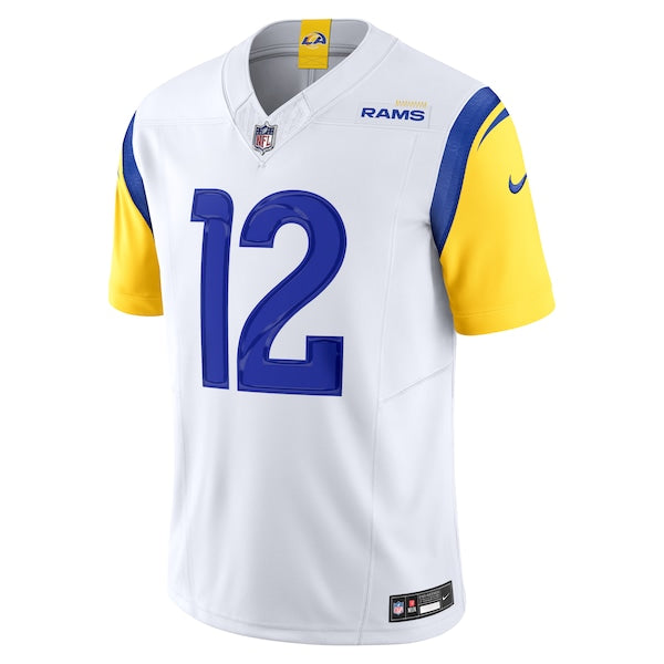 Puka Nacua Los Angeles Rams Nike Vapor F.U.S.E. Limited Player Jersey - White - Image 2