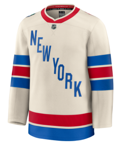 Alternative view of New York Rangers  2026 NHL Winter Classic Premium Jersey - Beige