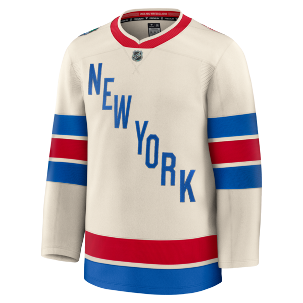 New York Rangers 2026 NHL Winter Classic Premium Jersey - Beige - Image 2