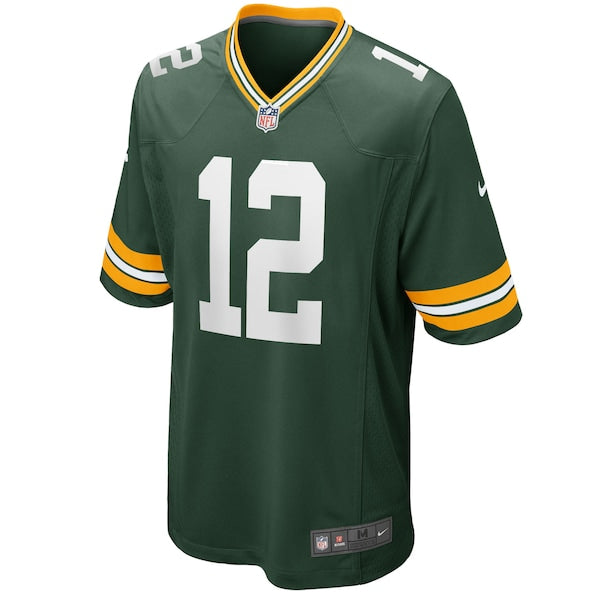 Aaron Rodgers Green Bay Packers Nike Game Player Jersey - Green - Image 2