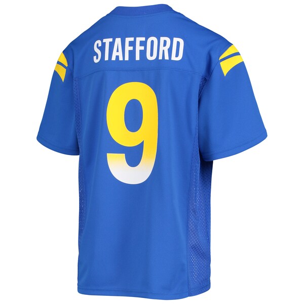 Matthew Stafford Los Angeles Rams Youth Replica Player Jersey - Royal - Image 4