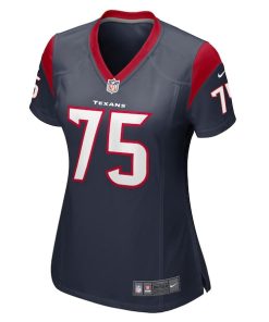 Alternative view of Adedayo Odeleye Houston Texans Nike Women's Game Player Jersey - Navy
