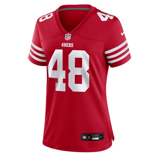 Tatum Bethune San Francisco 49ers Nike Women's Game Jersey - Scarlet - Image 3